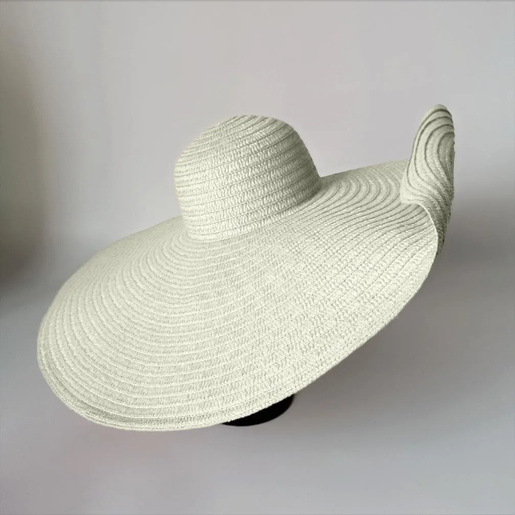 27.6'' Extra Wide Brim Sun Hats for Women UV Protection Straw Hats Sun Protection Hats Foldable Summer Beach Hat