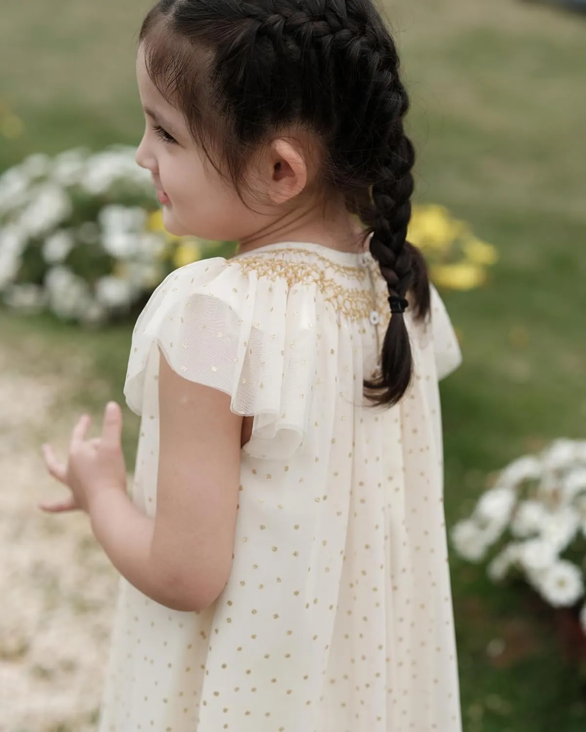 Baby Girl Smocked DressToddlers Cotton Casual Outfit Sleeveless Dresses，Sundress Princess Dress for Summer