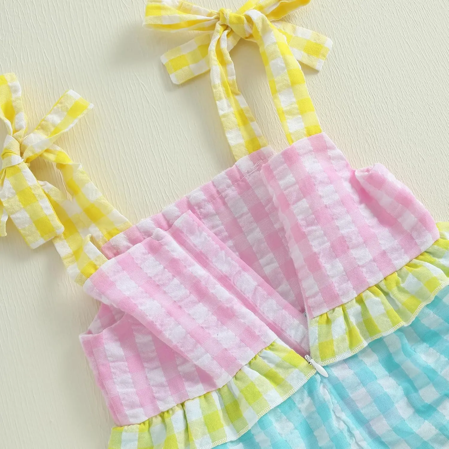 Baby Toddler Girl Dress Short Sleeves Flower Bubble Tulle Sundress Summer Casual Princess Dress