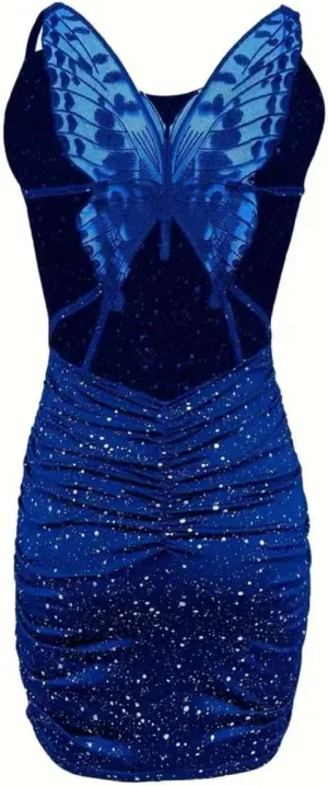 Butterfly Bodycon Dress