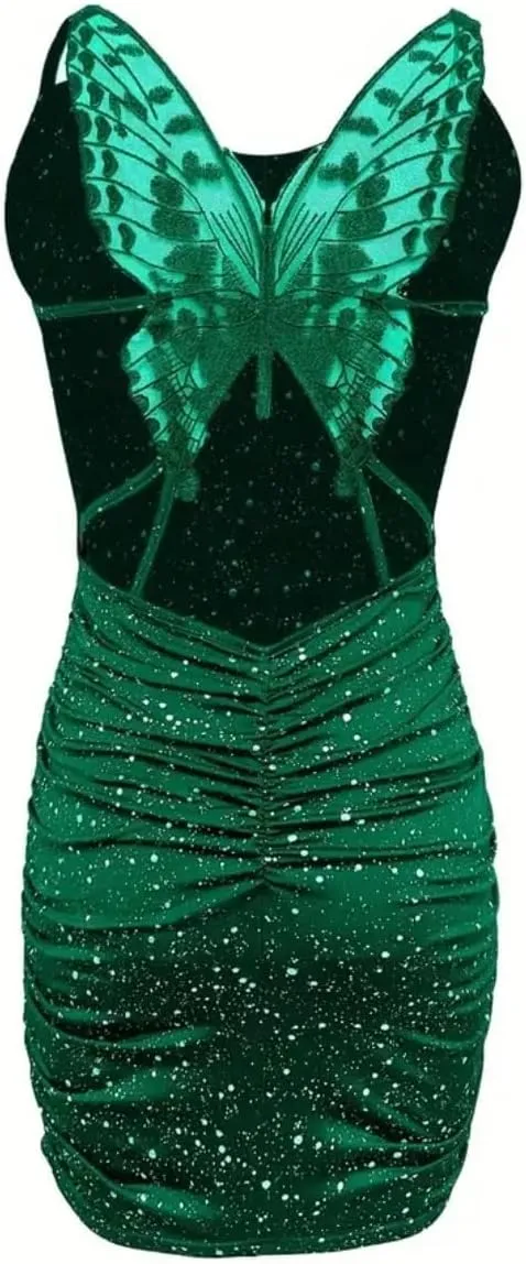 Butterfly Bodycon Dress