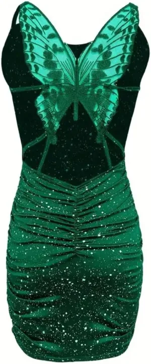 Butterfly Bodycon Dress