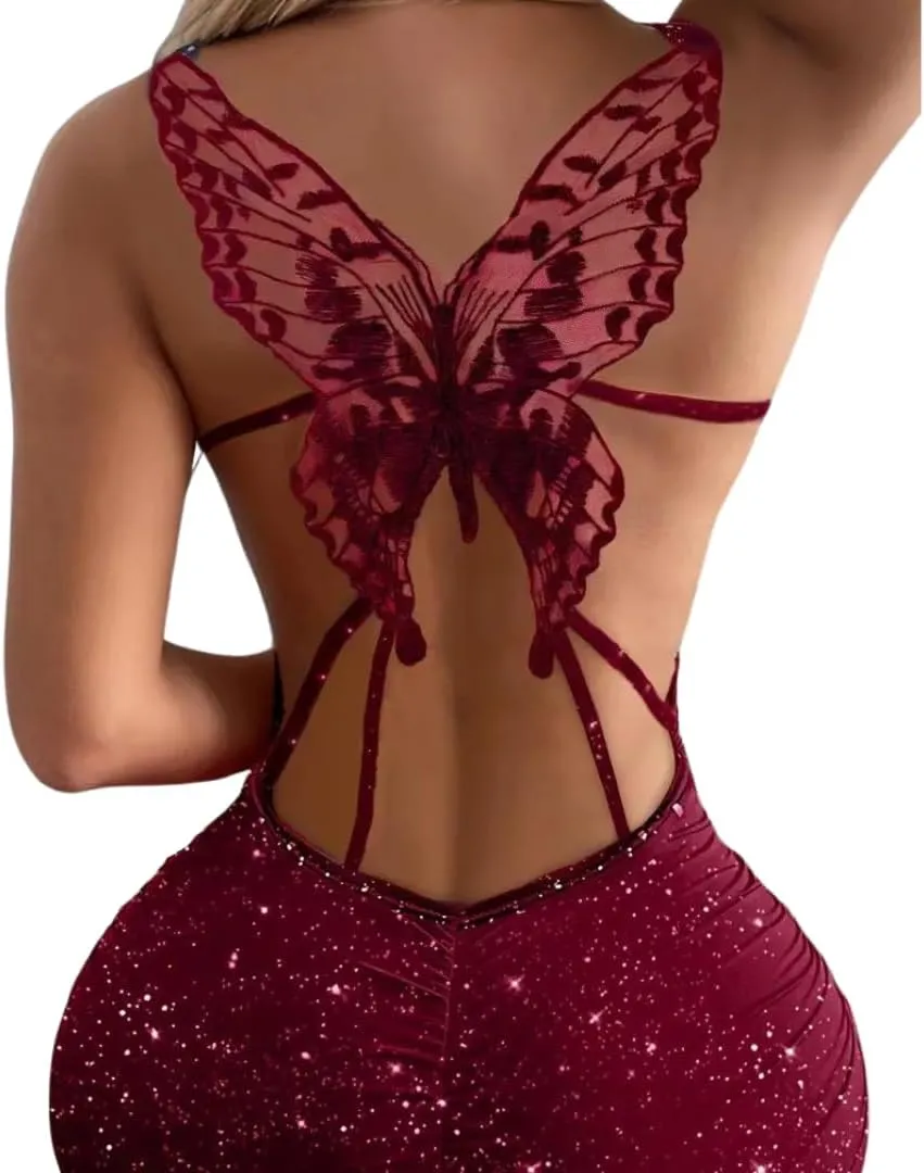 Butterfly Bodycon Dress