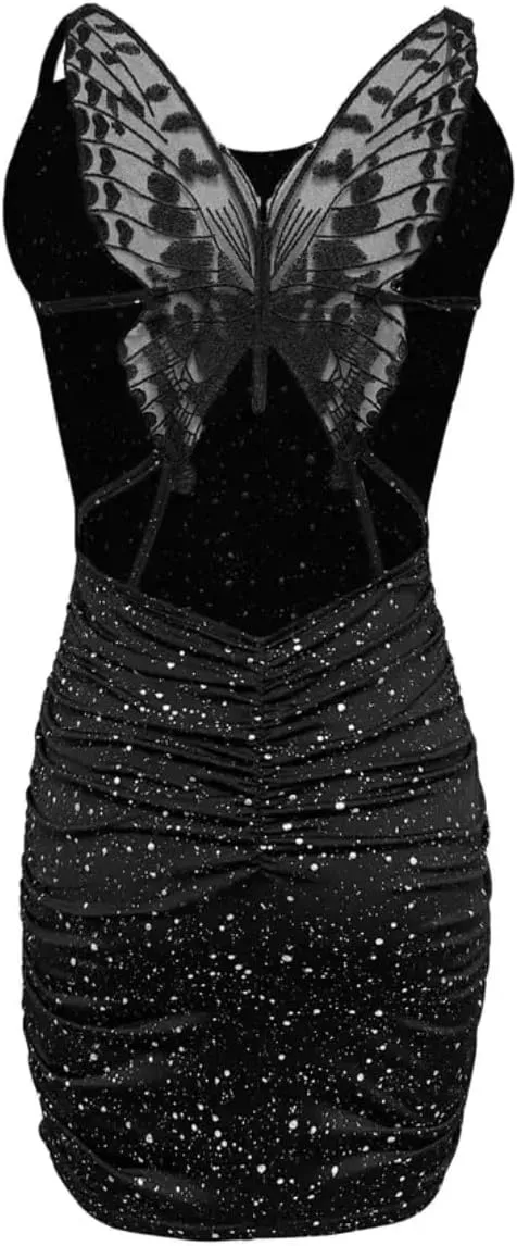 Butterfly Bodycon Dress