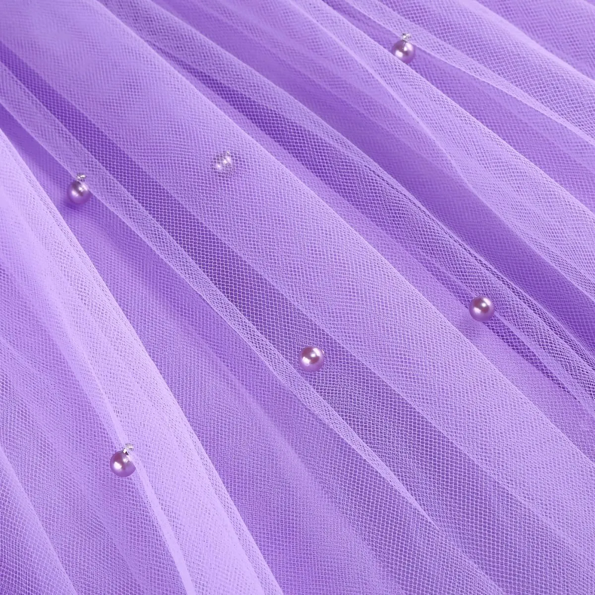 Flower Girls Sequin Dress Girls Dresses Birthday Princess Dress for Wedding Tulle Pearl Sleeveless Party Pageant