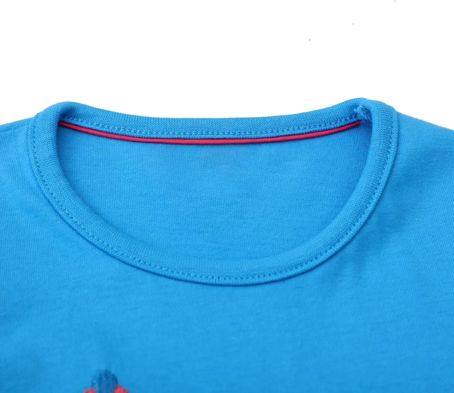 Hongshilian Girls Cotton Long Sleeve Dress Casual Cartoon Appliques Party Dresses