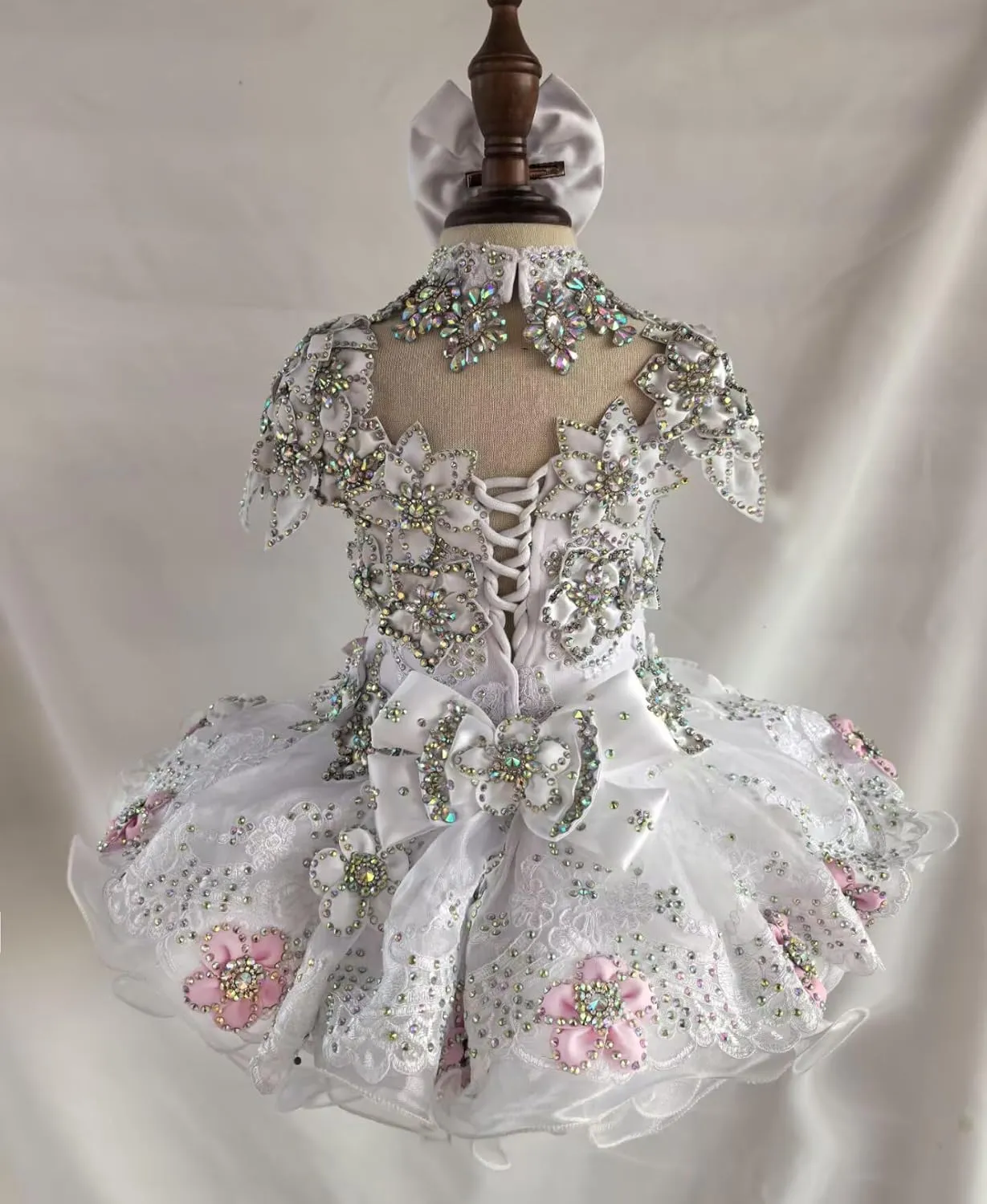 Jenniferwu Pageant Dress Handmade Beaded Dresses Toddler Pageant Princess Dress