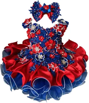 Jenniferwu Pageant Dress Handmade Beaded Dresses Toddler Pageant Princess Dress