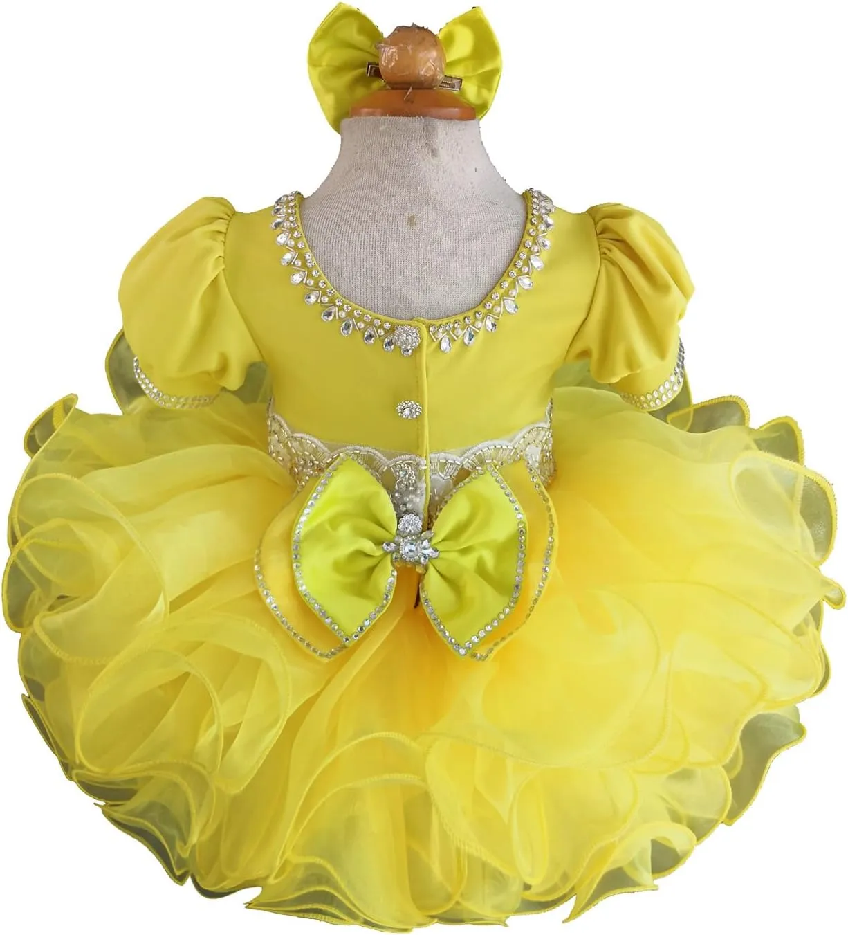 Jenniferwu Pageant Dress Handmade Beaded Dresses Toddler Pageant Princess Dress