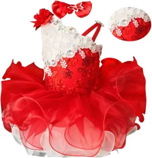 Jenniferwu Pageant Dress Handmade Beaded Dresses Toddler Pageant Princess Dress