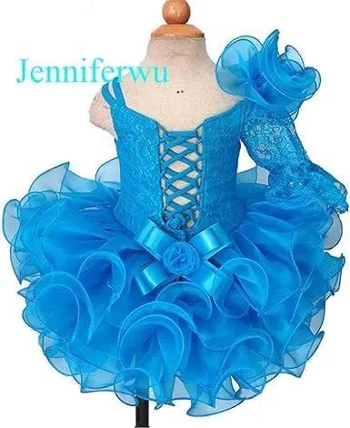 Jenniferwu Pageant Dress Handmade Beaded Dresses Toddler Pageant Princess Dress