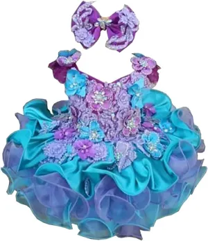Jenniferwu Pageant Dress Handmade Beaded Dresses Toddler Pageant Princess Dress