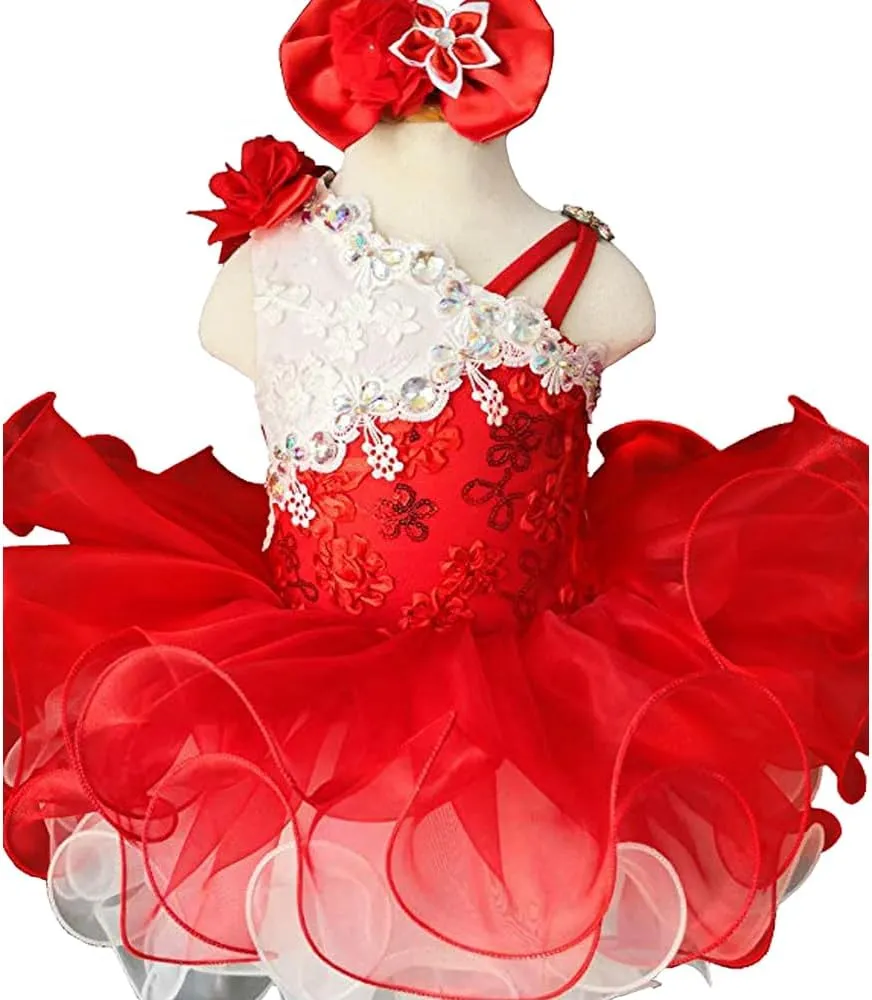 Jenniferwu Pageant Dress Handmade Beaded Dresses Toddler Pageant Princess Dress