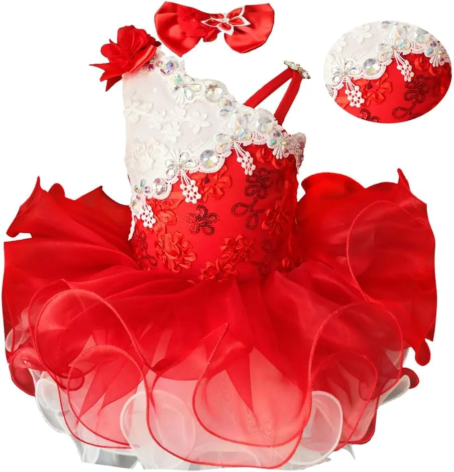 Jenniferwu Pageant Dress Handmade Beaded Dresses Toddler Pageant Princess Dress