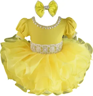 Jenniferwu Pageant Dress Handmade Beaded Dresses Toddler Pageant Princess Dress