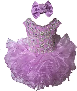 Jenniferwu Pageant Dress Handmade Beaded Dresses Toddler Pageant Princess Dress