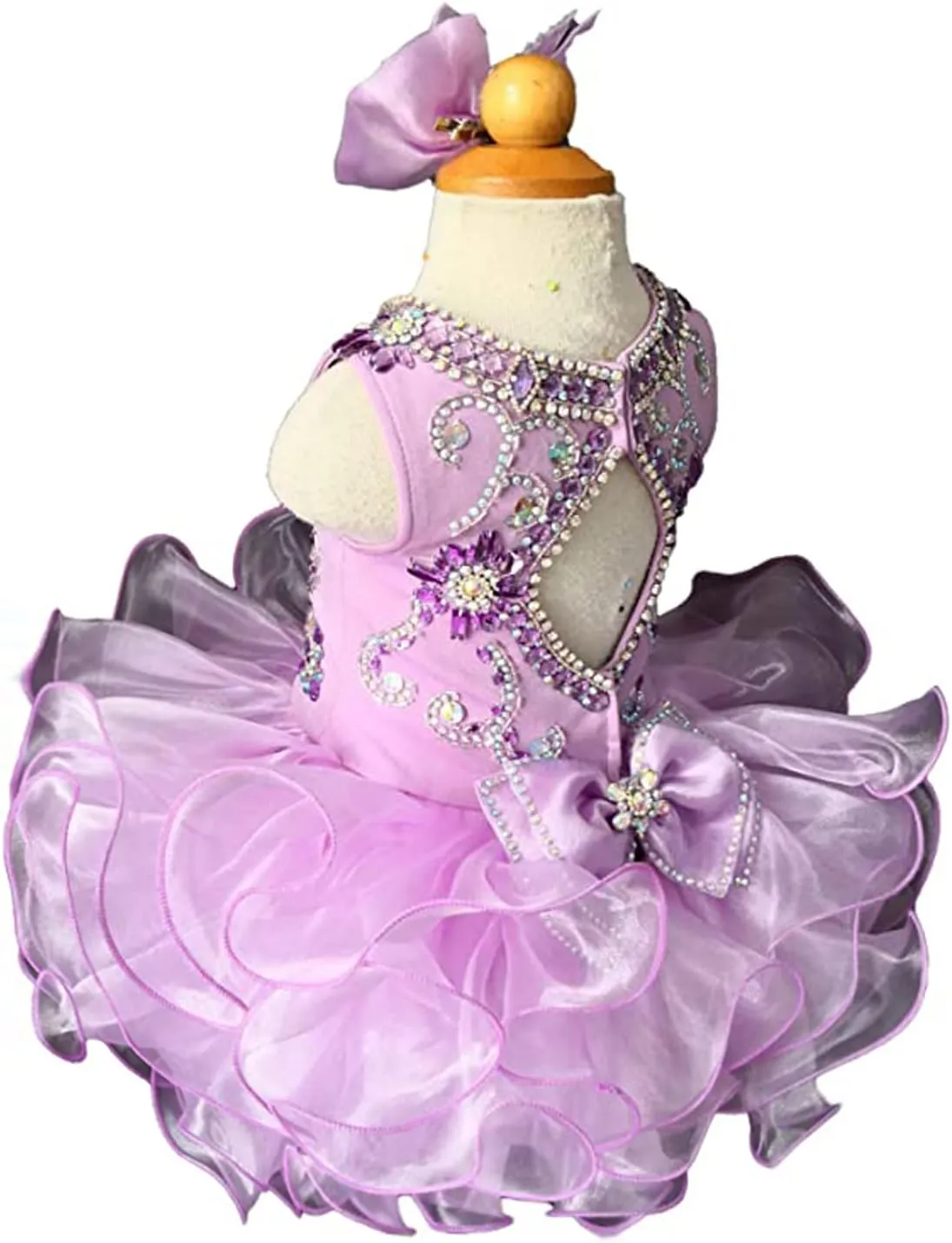 Jenniferwu Pageant Dress Handmade Beaded Dresses Toddler Pageant Princess Dress