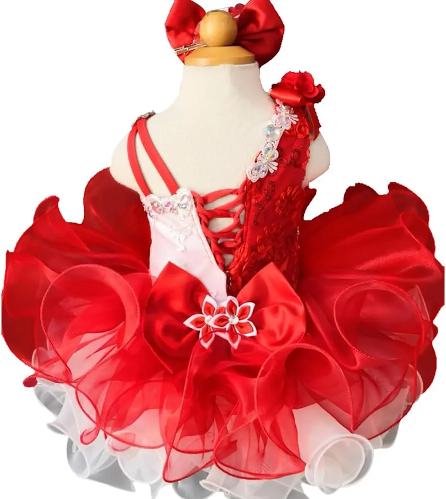 Jenniferwu Pageant Dress Handmade Beaded Dresses Toddler Pageant Princess Dress