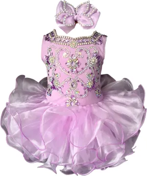 Jenniferwu Pageant Dress Handmade Beaded Dresses Toddler Pageant Princess Dress