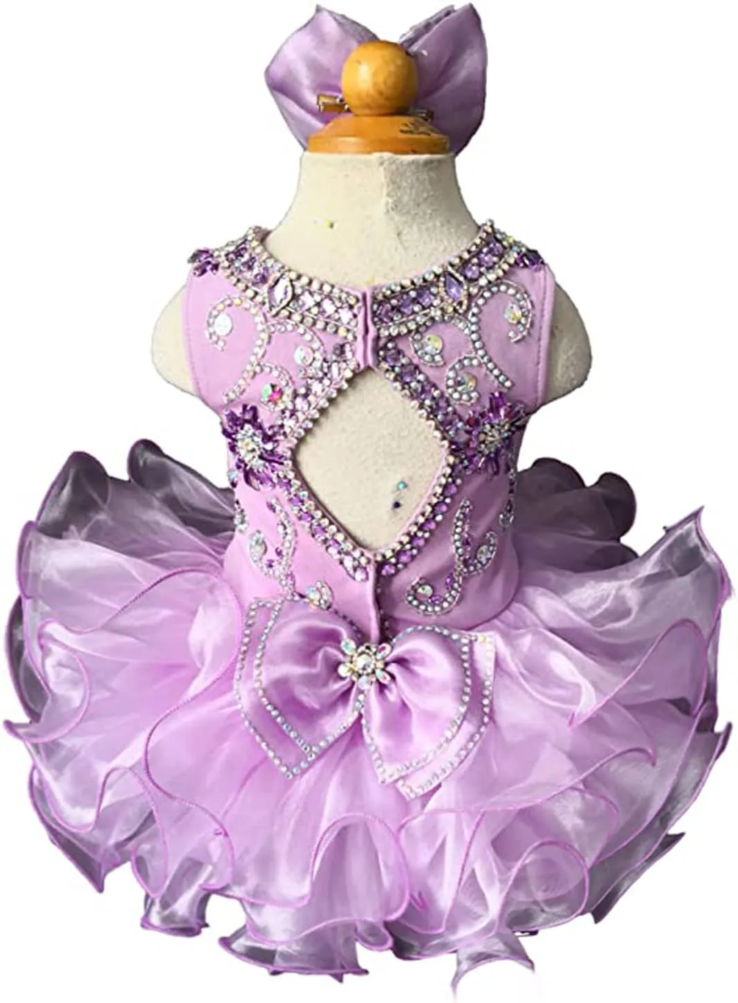 Jenniferwu Pageant Dress Handmade Beaded Dresses Toddler Pageant Princess Dress