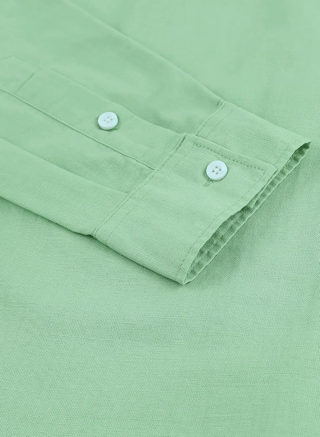 JMIERR Mens Cotton Linen Casual Stylish Button Down Shirt Long Sleeve Dress Shirts
