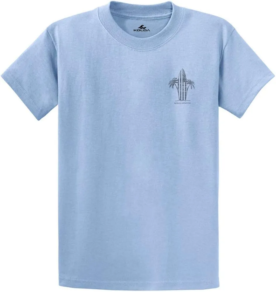 Koloa Surf Men's Retro USA Surfboards Heavyweight Cotton Tee