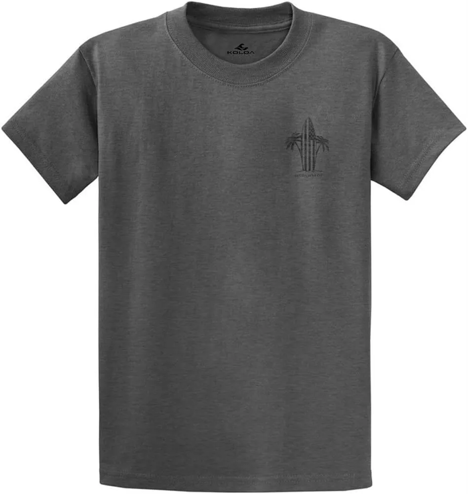 Koloa Surf Men's Retro USA Surfboards Heavyweight Cotton Tee