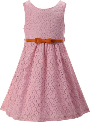 Lace Flower Girl Dress Princess Dress 2-14 Years Children Clothes Kids Party Clothing