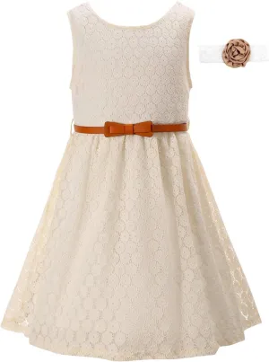 Lace Flower Girl Dress Princess Dress 2-14 Years Children Clothes Kids Party Clothing