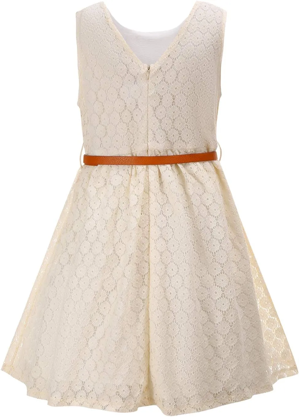 Lace Flower Girl Dress Princess Dress 2-14 Years Children Clothes Kids Party Clothing