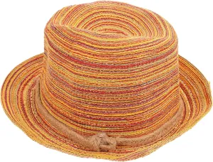 Ladies Beach Sun Hat for Women Wide Brim Women Foldable Hand-Woven Summer Hat for Vacati