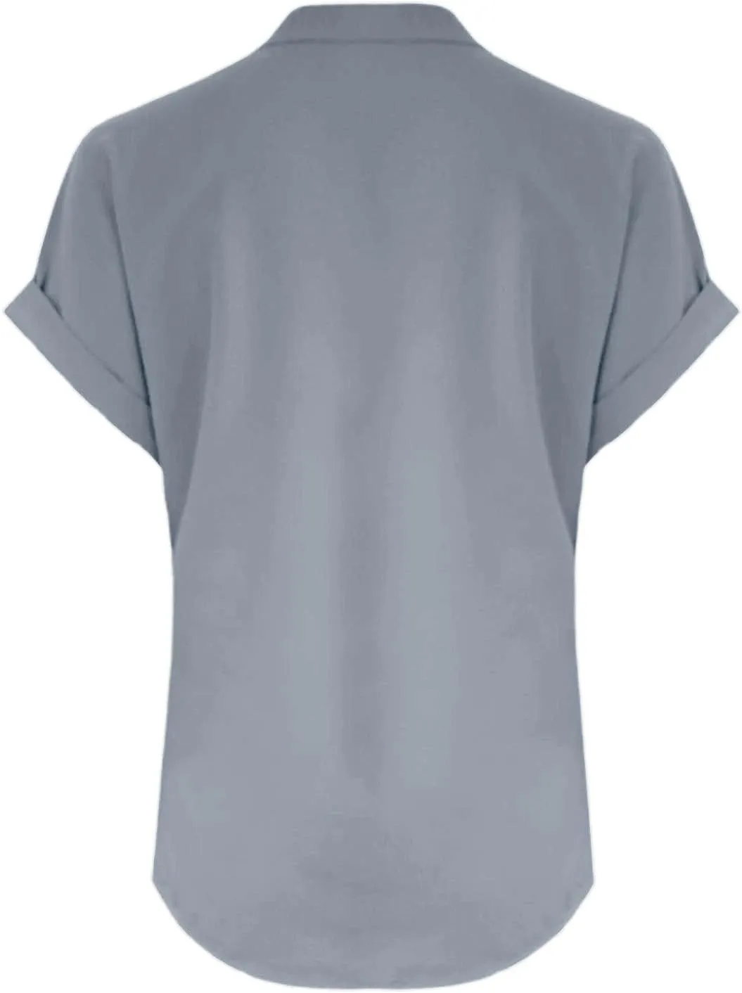 Linen Tops for Women Oversized Crew Neck Summer Short Sleeve Linen Tee Shirts Solid Casual Comfy Blouses Top