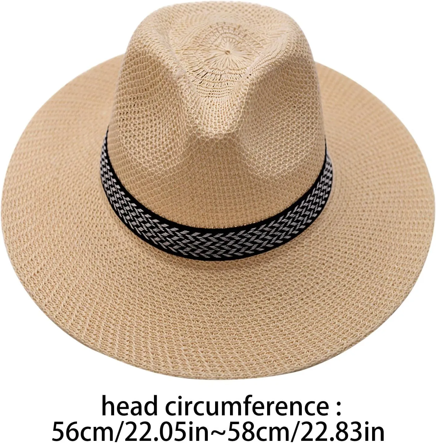 Mens Fedora Hats Summer Men’s Or Women's Hat Summer Sun Hat Beach Hat Male Casual Sun Jazz Band Hat Mens Outdoor