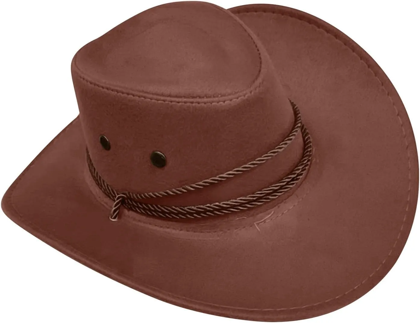 Panama Hat Men Women Wide Brim UV Protection UPF 50  Caps Adjustable Cowboy Hats with Chin Cord Retro Felt Caps Womens Mens