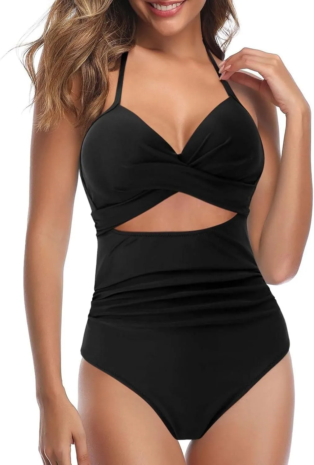Rvidbe Womens Bikini Swimsuits Women 1 Piece Athletic Swimsuit Competition Bathing Suit Lap Swimming
