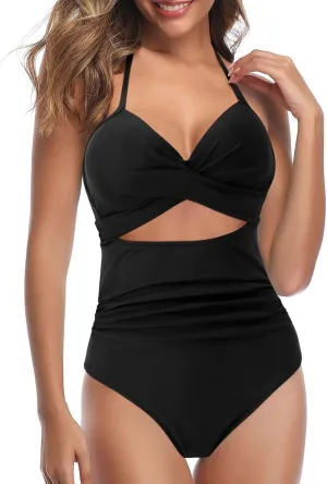 Rvidbe Womens Bikini Swimsuits Women 1 Piece Athletic Swimsuit Competition Bathing Suit Lap Swimming