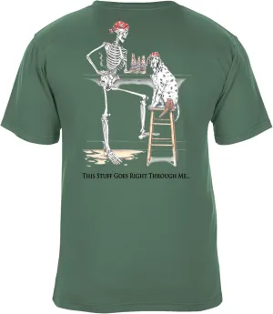 SEA DOG Vintage Graphic T-Shirt Garment Dyed 100% Ringspun Cotton, Relaxed Fit, Pre-Shrunk, Printed in USA - Vintage Bones