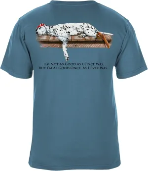 SEA DOG Vintage Graphic T-Shirt Garment Dyed 100% Ringspun Cotton, Relaxed Fit, Printed in USA, Dog Days