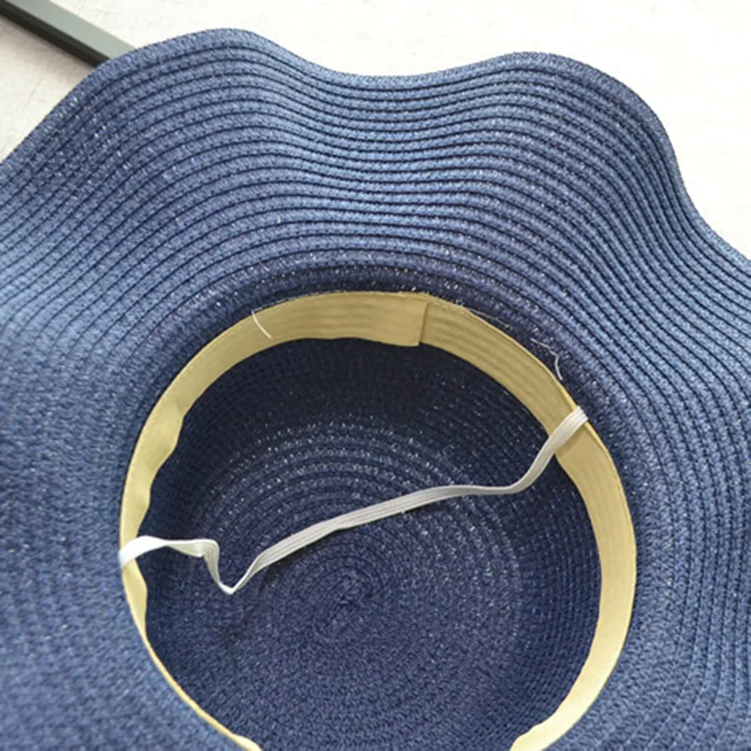 Sun Hats for Women Wide Brim Straw Boater Hat Foldable Packable Beach Hat for Summer