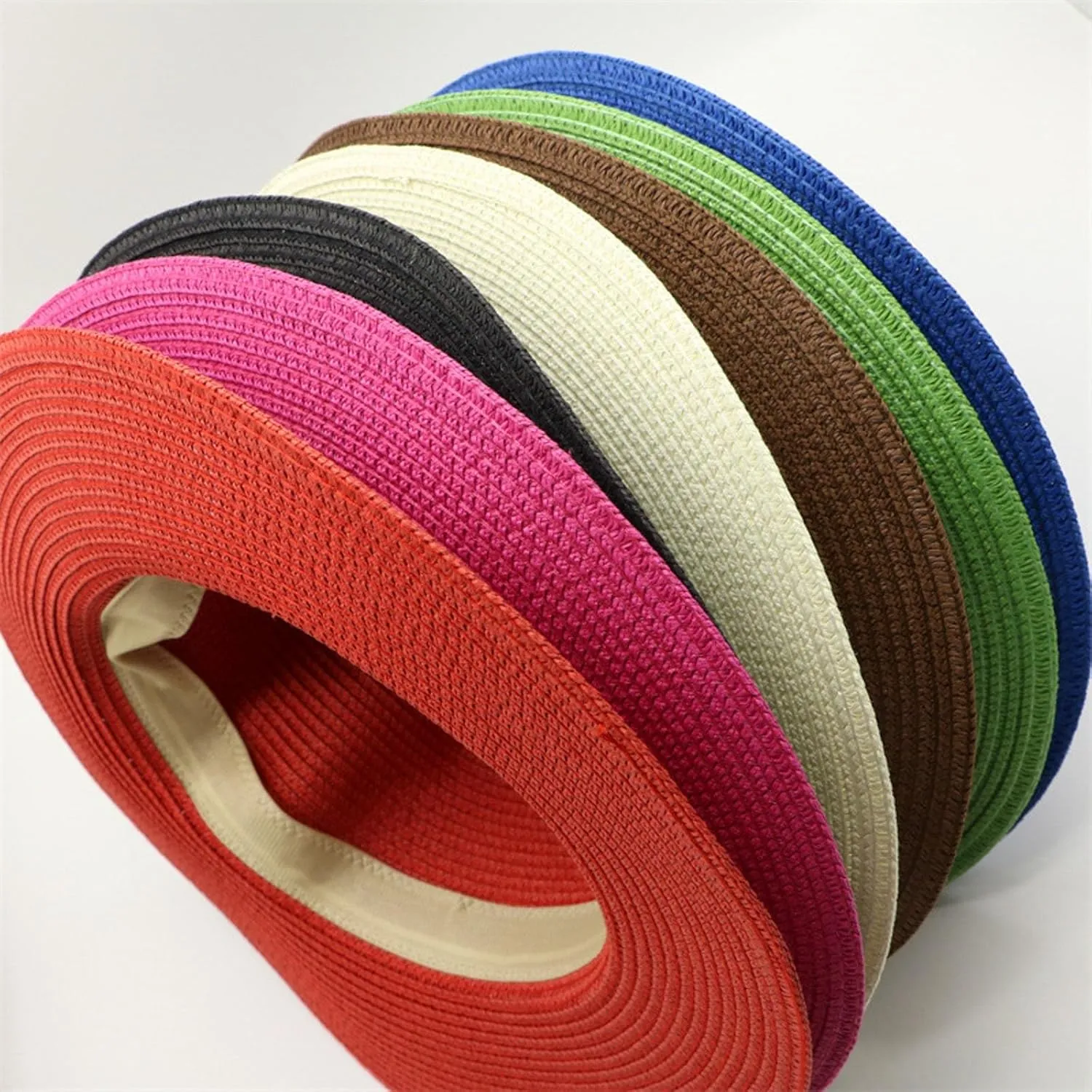 Sun Hats for Women Wide Brim Straw Hat Summer Panama Hats UV Protection Beach Sunhat Packable Bucket Hat