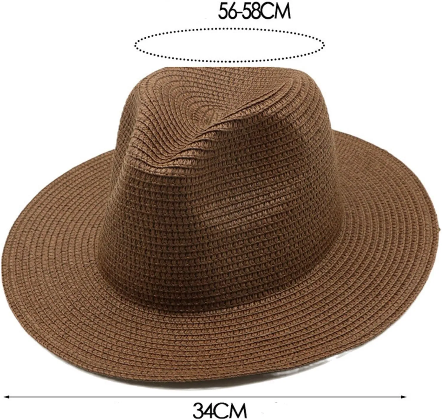 Sun Hats for Women Wide Brim Straw Hat Summer Panama Hats UV Protection Beach Sunhat Packable Bucket Hat