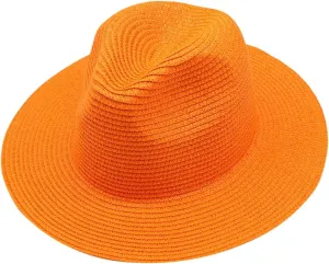 Sun Hats for Women Wide Brim Straw Hat Summer Panama Hats UV Protection Beach Sunhat Packable Bucket Hat
