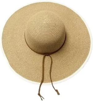 Sun Hats for Women Wide Brim Sun Protection Floppy Straw Hats UV Protection Hats Foldable Summer Beach Hats