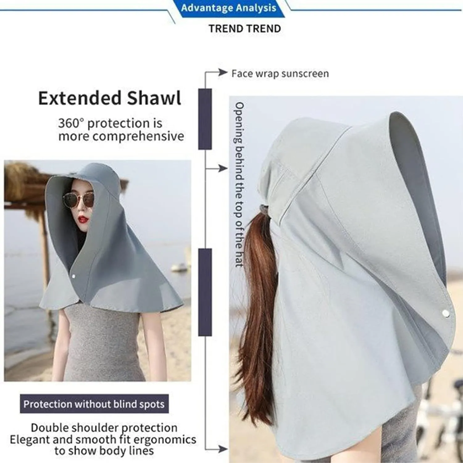 Sun Hats for Womens Sun Hat Wide Brim Summer Foldable Hand Woven Cap Large Brim Adjustable Hat for Travel