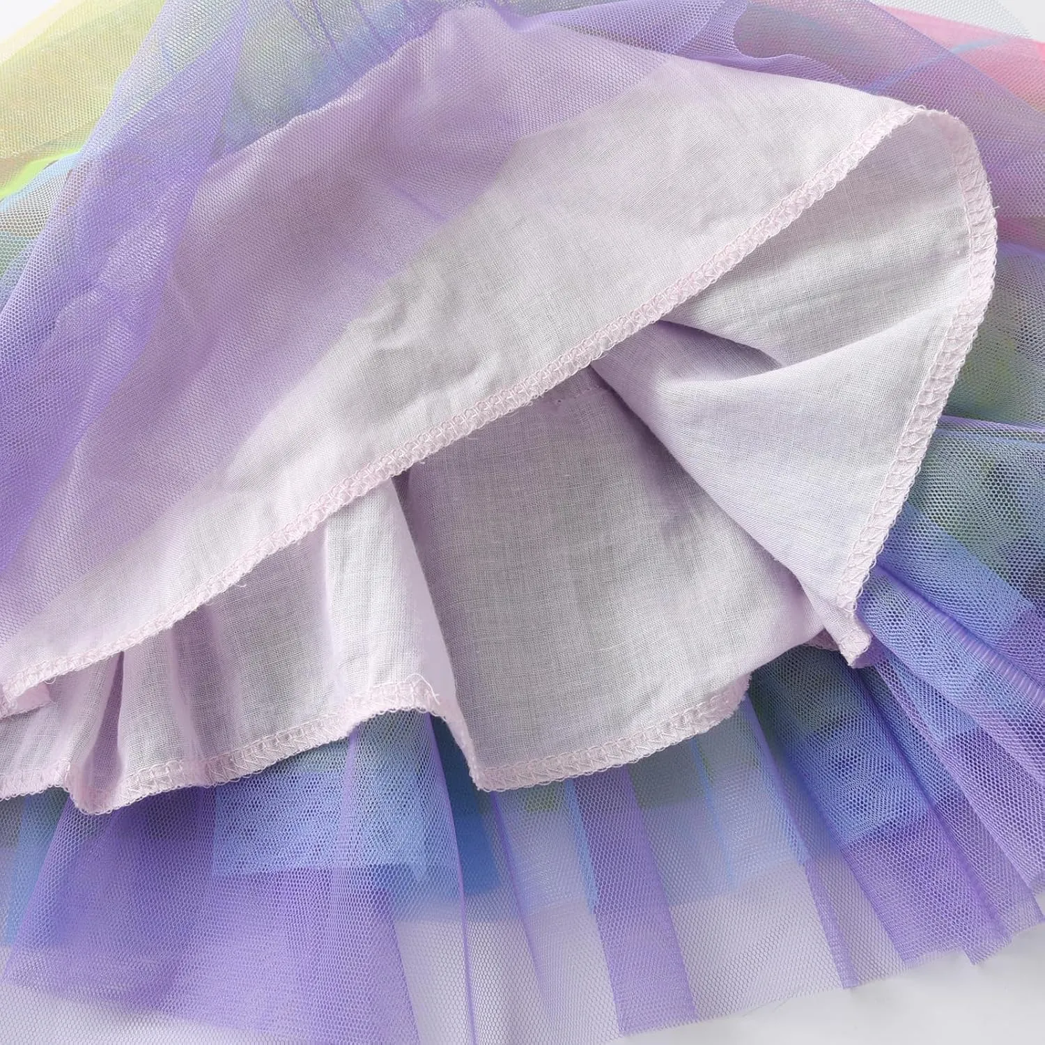 VIKITA Girls Layered Tutu Skirt Party Tulle Skirts Princess Dress Birthday Outfit
