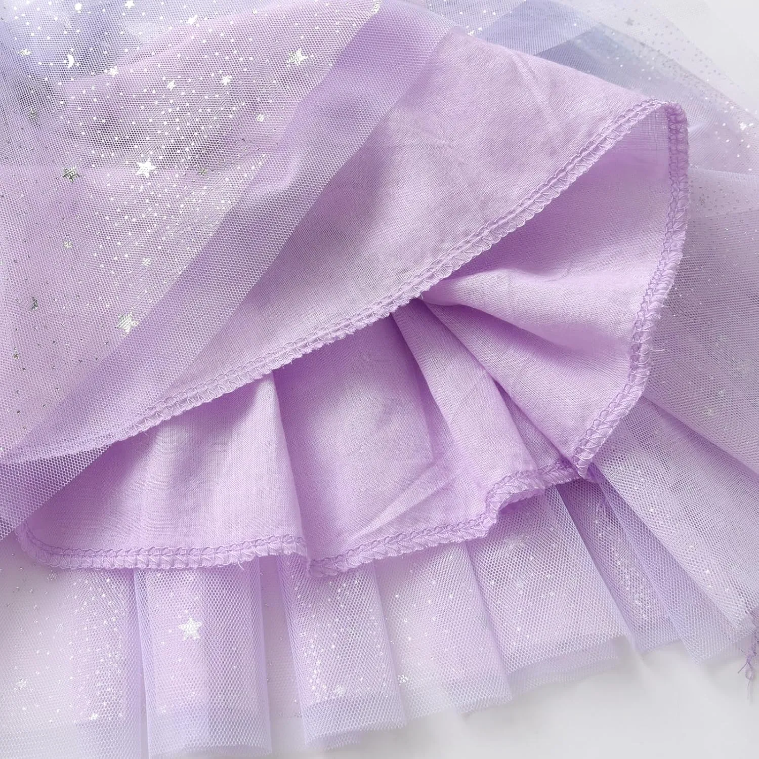 VIKITA Girls Layered Tutu Skirt Party Tulle Skirts Princess Dress Birthday Outfit