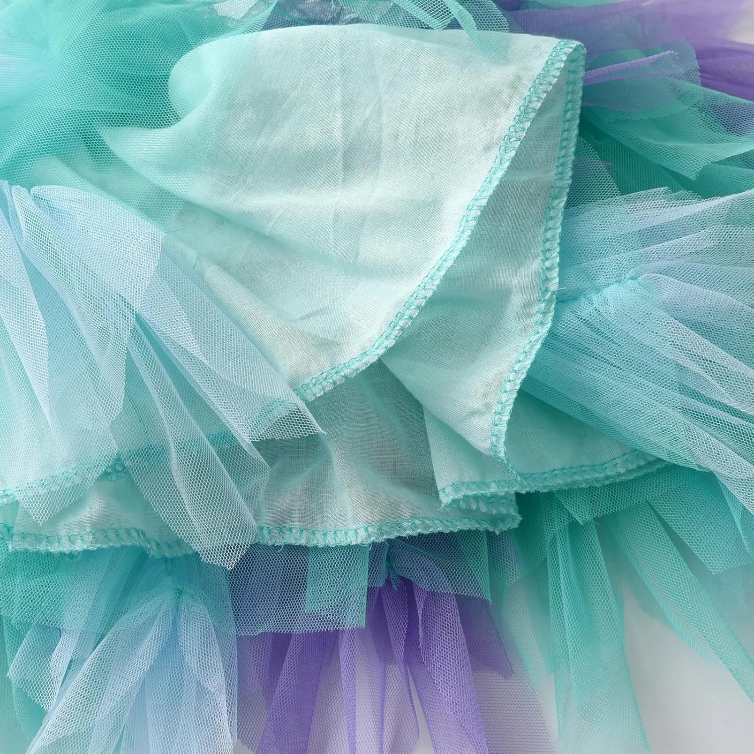 VIKITA Girls Layered Tutu Skirt Party Tulle Skirts Princess Dress Birthday Outfit