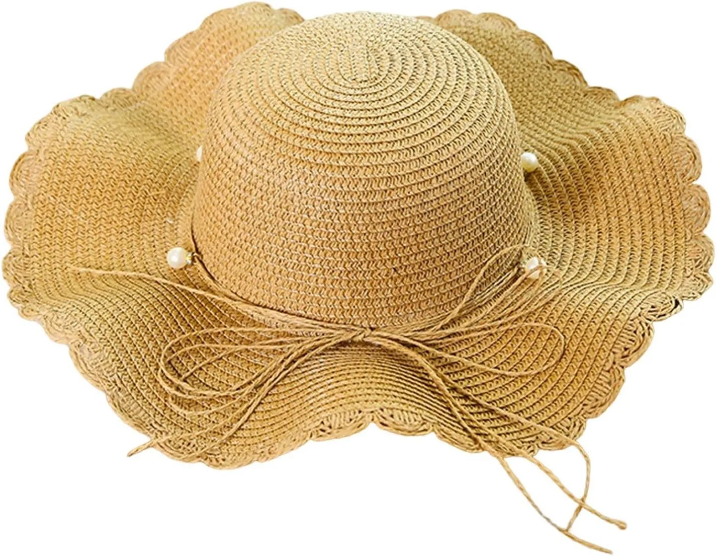 Womens Sun Hat Summer Foldable Summer Wide Brim Straw Beach Hat Large Floppy Foldable Roll Up Beach Cap Sun Hat