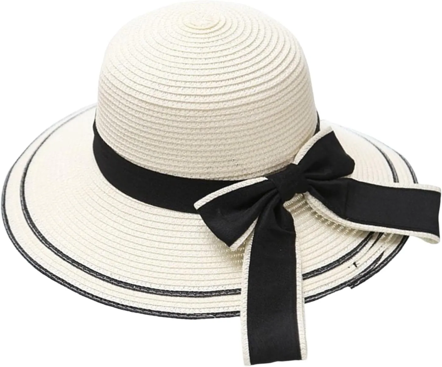 Womens Sun Hat Summer Foldable Summer Wide Brim Straw Beach Hat Large Floppy Foldable Roll Up Beach Cap Sun Hat