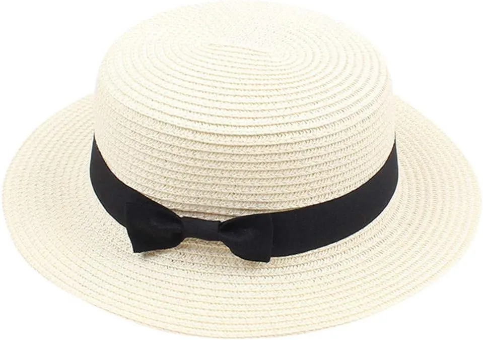 Womens Sun Straw Hat Wide Brim Vacation UV UPF 50  Summer Hat 𝐅oldable Roll up Floppy Beach Cap for Women